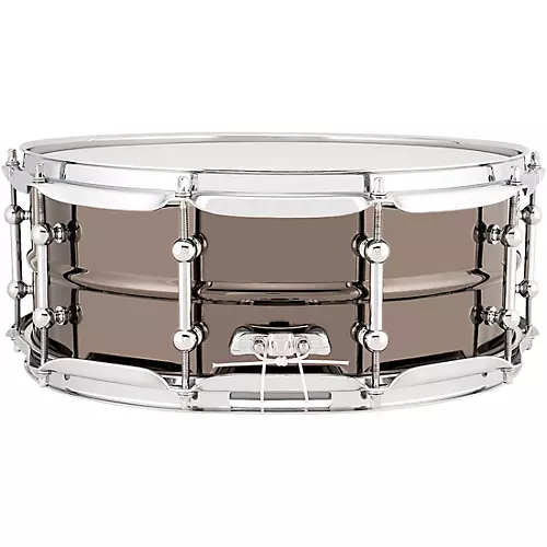 Ludwig Universal Series Black Brass Snare Drum With Chrome Hardware 14 x 5.5 in. - musicians--Friend