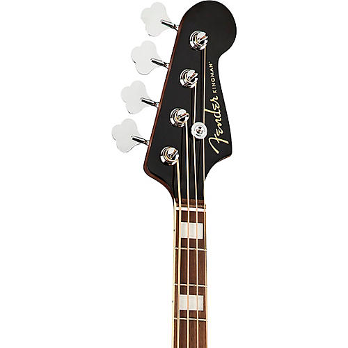 Fender Kingman V2 Acoustic-Electric Bass Black - musicians--Friend