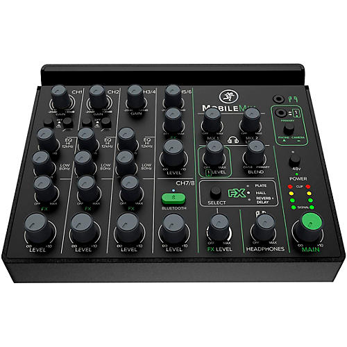 Mackie MobileMix 8-Channel USB-Powerable Mixer With Gator Bag - musicians--Friend