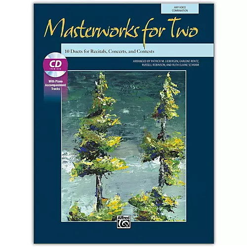 Alfred Masterworks for Two Book & Acc. CD Junior High, High School & Adult - musicians--Friend