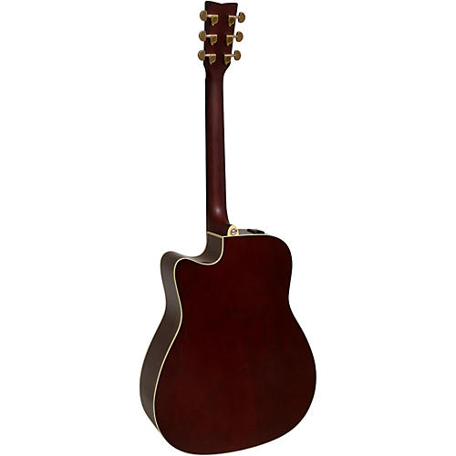 Yamaha FX335C Dreadnought Acoustic-Electric Guitar Tobacco Sunburst - musicians--Friend