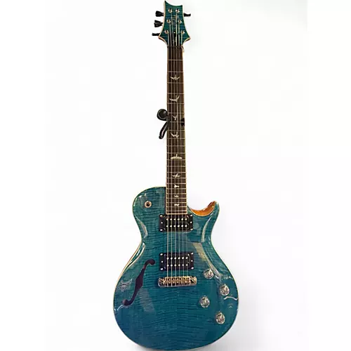 Used 2020s PRS Zach Myers Signature SE Pacific Blue Solid Body Electric Guitar Pacific Blue - musicians--Friend