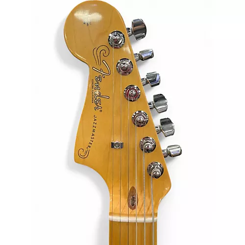 Used Fender american professional ii jazzmaster blue Electric Guitar blue - musicians--Friend
