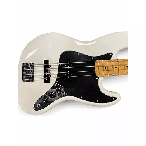 Used Fender Player Jazz Bass Alpine White Electric Bass Guitar Alpine White - musicians--Friend