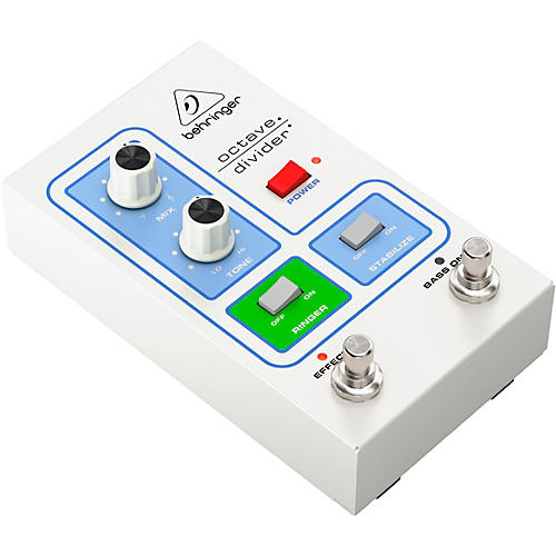 Behringer Octave Divider Effects Pedal Silver - musicians--Friend