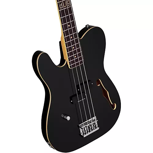 Schecter Guitar Research dUg Pinnick Signature Baron-H Left-Handed Electric Bass Black - musicians--Friend