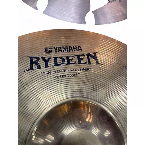 Used Yamaha 14in Rydeen Hi Hat Pair Cymbal 33 - musicians--Friend
