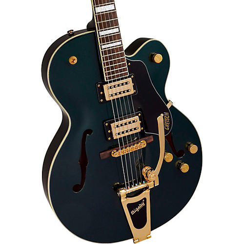 Gretsch Guitars G2420TG Streamliner Hollowbody With Bigsby LTD Electric Guitar Cadillac Green - musicians--Friend