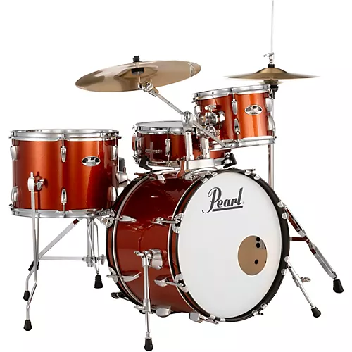 Pearl Roadshow 4-Piece Jazz Drum Set Charcoal Metallic - musicians--Friend