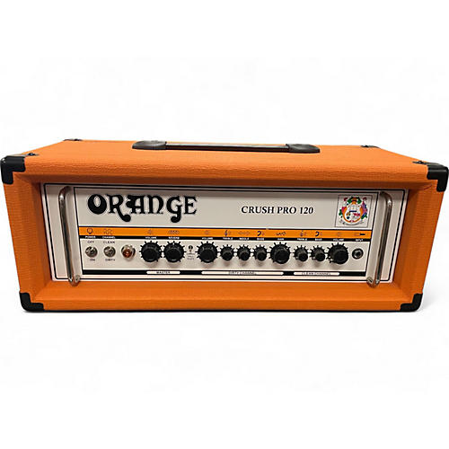 Used Orange Amplifiers CR120H Crush Pro 120W Solid State Guitar Amp Head - musicians--Friend
