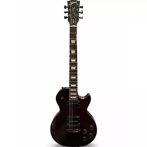 Used 2024 Gibson les paul modern studio Wine Red Solid Body Electric Guitar Wine Red - musicians--Friend