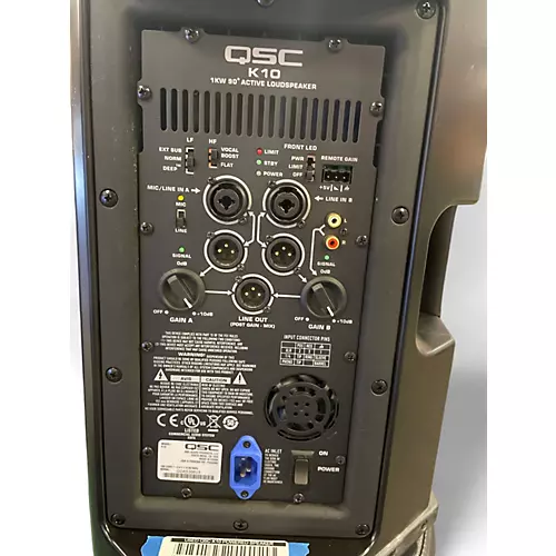 Used QSC K10 Powered Speaker - musicians--Friend