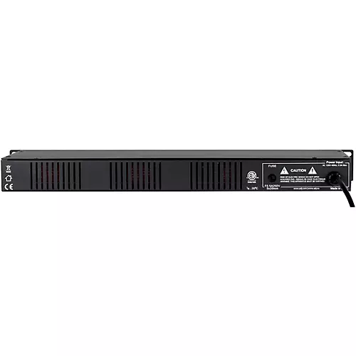 American DJ D4 Branch RM Single Rack Space, 4-way Distributor/Booster with 3-pin and 5-pin XLR Input and Output Jacks - musicians--Friend