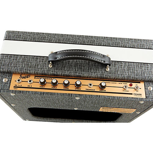 Open-Box Supro 1695T Black Magick 25W 1x12 Tube Guitar Combo Amp Condition 1 - Mint - musicians--Friend