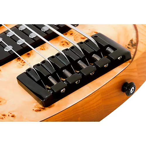 Schecter Guitar Research Reaper-5 Left-Handed Electric Bass Natural Satin - musicians--Friend