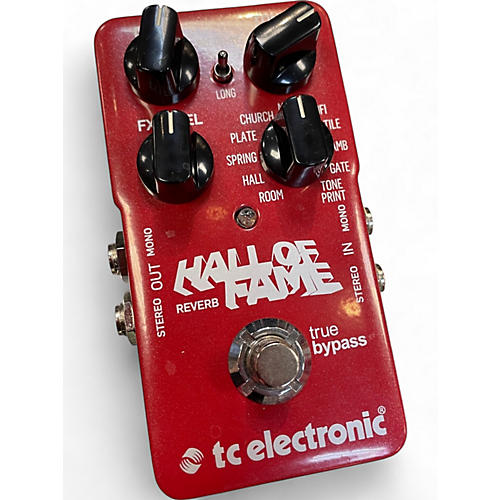 Used TC Electronic Hall Of Fame Reverb Effect Pedal - musicians--Friend