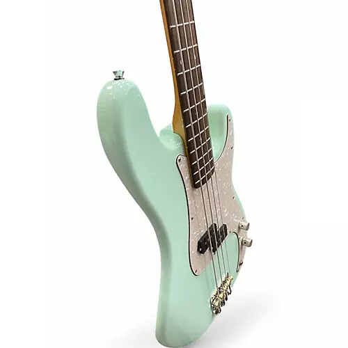 Used Squier Classic Vibe 1960S Precision Bass Sonic Blue Electric Bass Guitar Sonic Blue - musicians--Friend