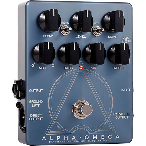 Darkglass Alpha Omega Preamp Pedal - musicians--Friend