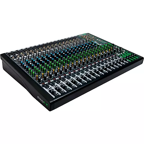 Mackie ProFX22v3 22-Channel 4-Bus Professional Effects Mixer With USB - musicians--Friend