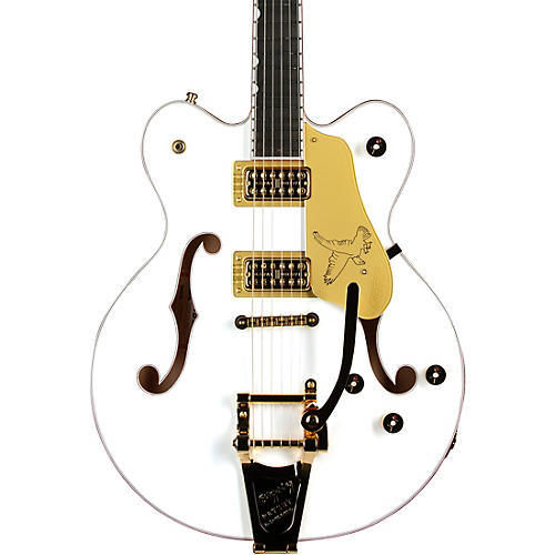 Gretsch Guitars G6636T Players Edition Falcon Center Block Bigsby Semi-Hollow Electric Guitar White - musicians--Friend
