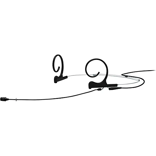 DPA Microphones 4266 CORE Omni Flex Headset Mic, 110 mm Boom, Black, TA4F Mini-XLR - musicians--Friend