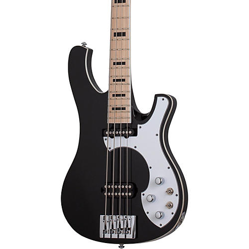Schecter Guitar Research Stargazer-4 Electric Bass Guitar Gloss Black - musicians--Friend