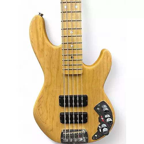 Used G&L USA L2500 5 String Natural Electric Bass Guitar Natural - musicians--Friend