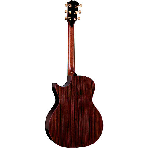 Taylor Custom Adirondack Spruce-Indian Rosewood Grand Auditorium Acoustic-Electric Guitar Natural - musicians--Friend