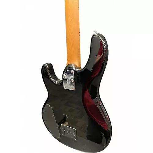 Used Ernie Ball Music Man StingRay Special HH Black Electric Bass Guitar Black - musicians--Friend