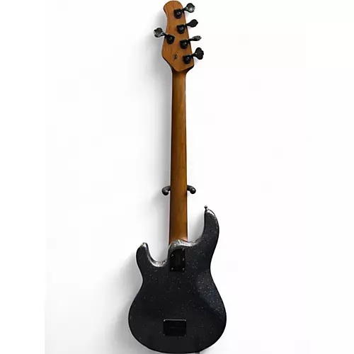 Used 2018 Ernie Ball Music Man StingRay Special HH Charcoal Sparkle Electric Bass Guitar Charcoal Sparkle - musicians--Friend