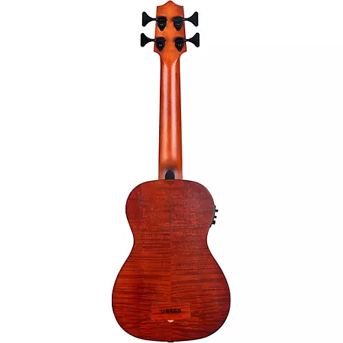 Kala Exotic Mahogany Acoustic-Electric U-Bass Natural - musicians--Friend