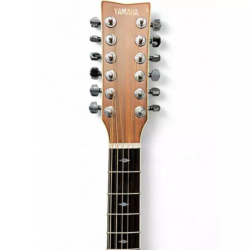Used Yamaha FG612S NATURAL 12 String Acoustic Guitar NATURAL - musicians--Friend