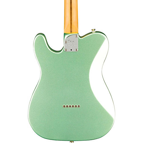 Fender American Professional II Telecaster Deluxe Maple Fingerboard Electric Guitar Mystic Surf Green - musicians--Friend