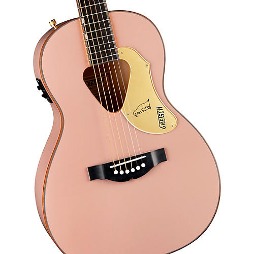 Gretsch Guitars G5021WPE Rancher Penguin Parlor Acoustic-Electric Guitar Shell Pink - musicians--Friend