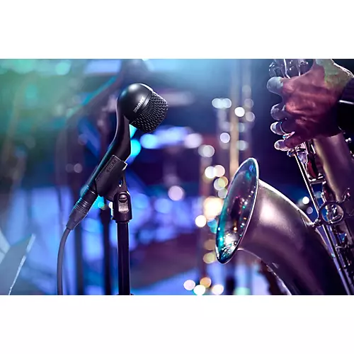 Shure Nexadyne Amp Mic, XLR, Black Black - musicians--Friend