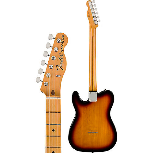 Fender Vintera II '60s Telecaster Thinline Electric Guitar Black - musicians--Friend