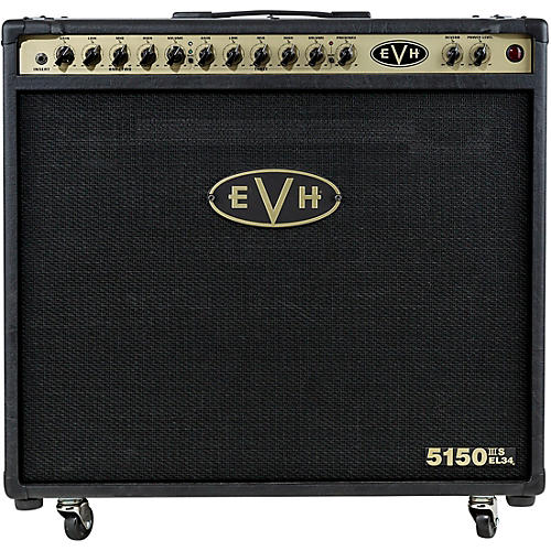 EVH 5150III EL34 50W 2x12 Tube Guitar Combo Amp Black - musicians--Friend