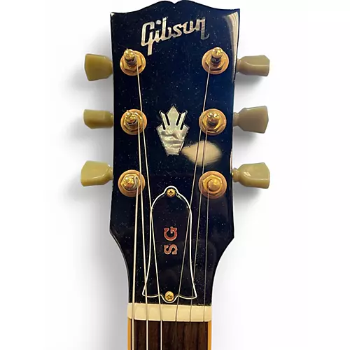 Used Gibson SG3 Black Solid Body Electric Guitar Black - musicians--Friend