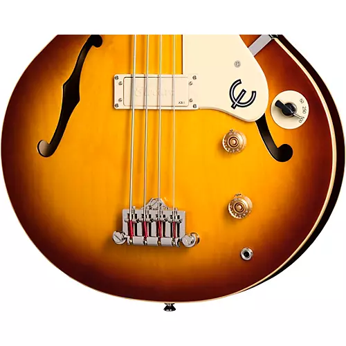 Epiphone Jack Casady Fretless Bass Aged Royal Tan - musicians--Friend