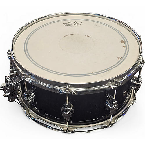 Used DW 6X14 Performance Series Snare INDIGO GLASS Drum INDIGO GLASS 13 - musicians--Friend