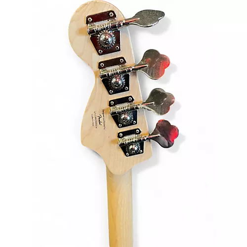 Used Squier Affinity Precision Bass Candy Apple Red Electric Bass Guitar Candy Apple Red - musicians--Friend