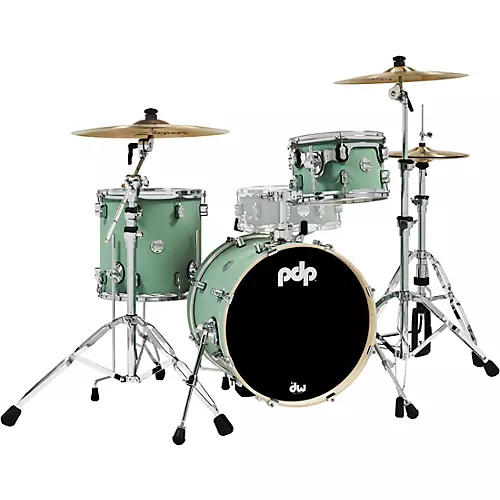 PDP by DW Concept Maple 3-Piece Bop Shell Pack Satin Black - musicians--Friend