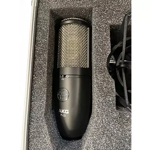 Used AKG P420 Project Studio Condenser Microphone - musicians--Friend