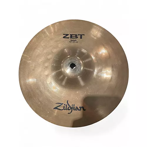 Used Zildjian 10in ZBT Splash Cymbal 28 - musicians--Friend