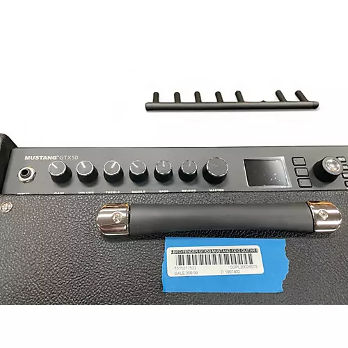 Used Fender GTX50 Mustang 1X12 Guitar Combo Amp - musicians--Friend