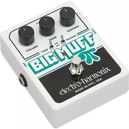 Electro-Harmonix XO Big Muff Pi With Tone Wicker Distortion Guitar Effects Pedal - musicians--Friend