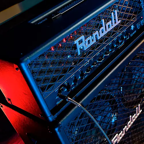 Open-Box Randall RD100H Diavlo 100W Tube Guitar Head Condition 1 - Mint Black - musicians--Friend