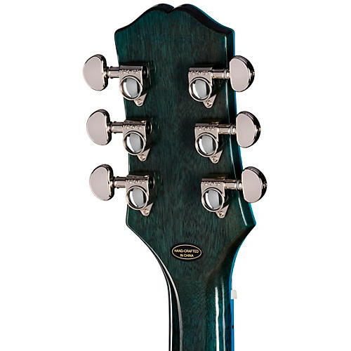 Epiphone Les Paul Custom Widow Guitar Center-Exclusive Electric Guitar Indigo Burst - musicians--Friend