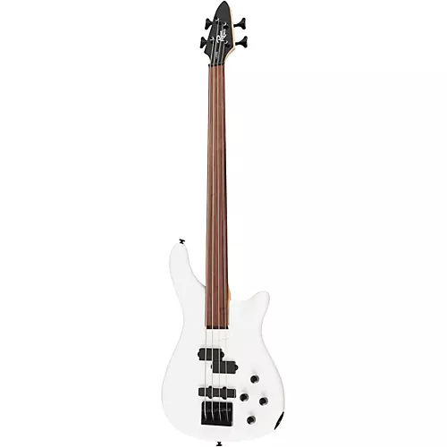 Rogue LX200BF Fretless Series III Electric Bass Guitar Pearl White - musicians--Friend