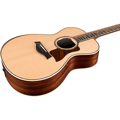 Taylor 812e V-Class Grand Concert Acoustic-Electric Guitar Natural - musicians--Friend